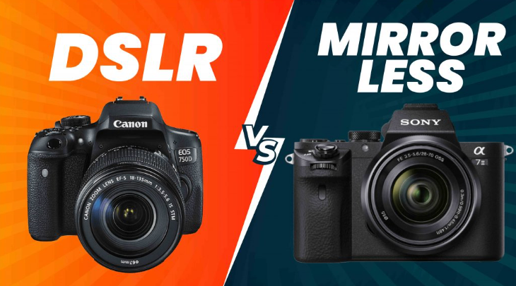 So sánh máy ảnh DSLR và Mirrorless? Máy nào tốt hơn?