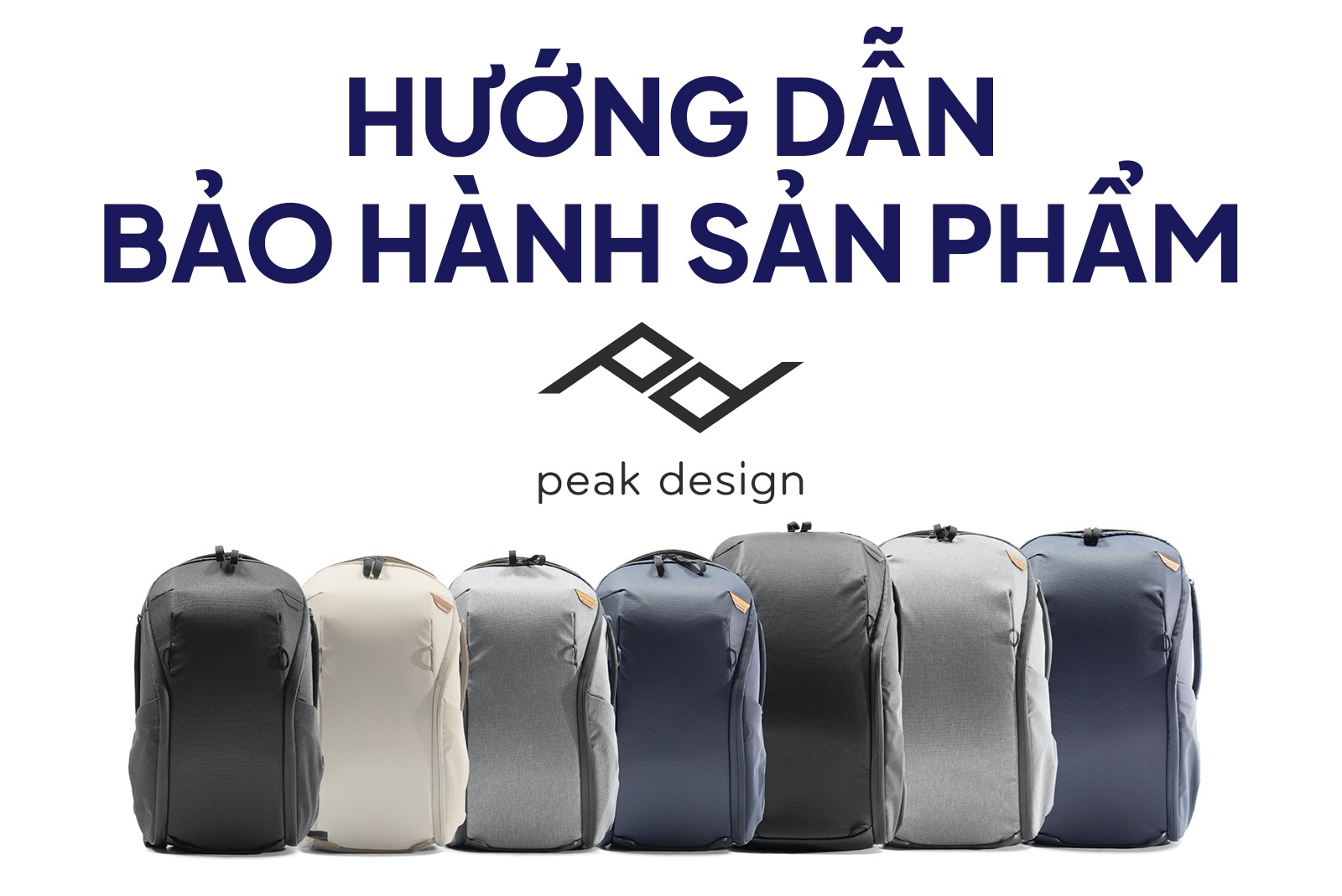 Hướng dẫn bảo hành sản phẩm Peak Design