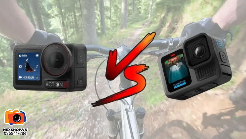 So sánh DJI Osmo Action 5 Pro vs Gopro Hero 13 Black