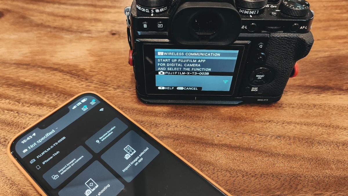 Hướng dẫn cách chuyển ảnh từ máy ảnh fujifilm sang điện thoại chi tiết