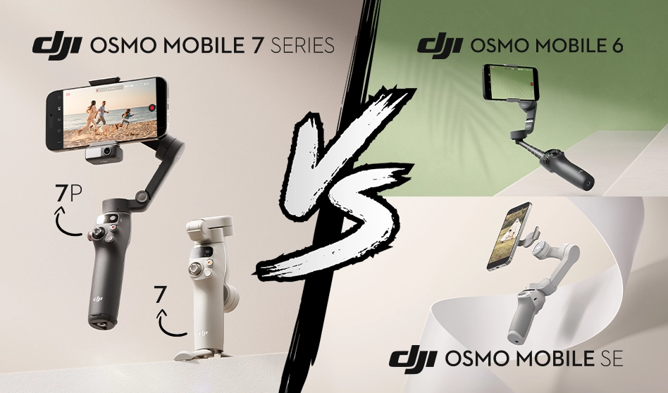 DJI Osmo Mobile 6 vs DJI Osmo Mobile 7