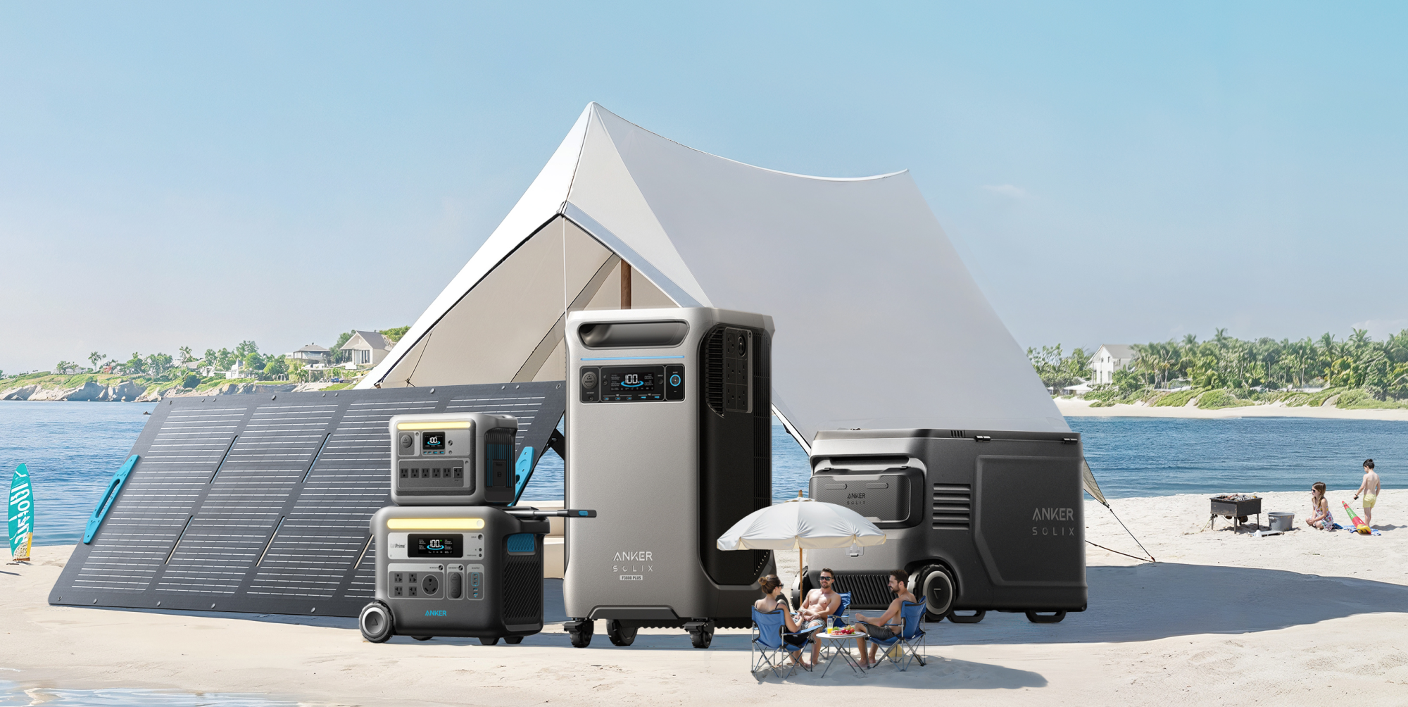 Anker SOLIX Mùa Hè: Giảm Sốc Đến $1,496 Cho Trạm Sạc Dự Phòng