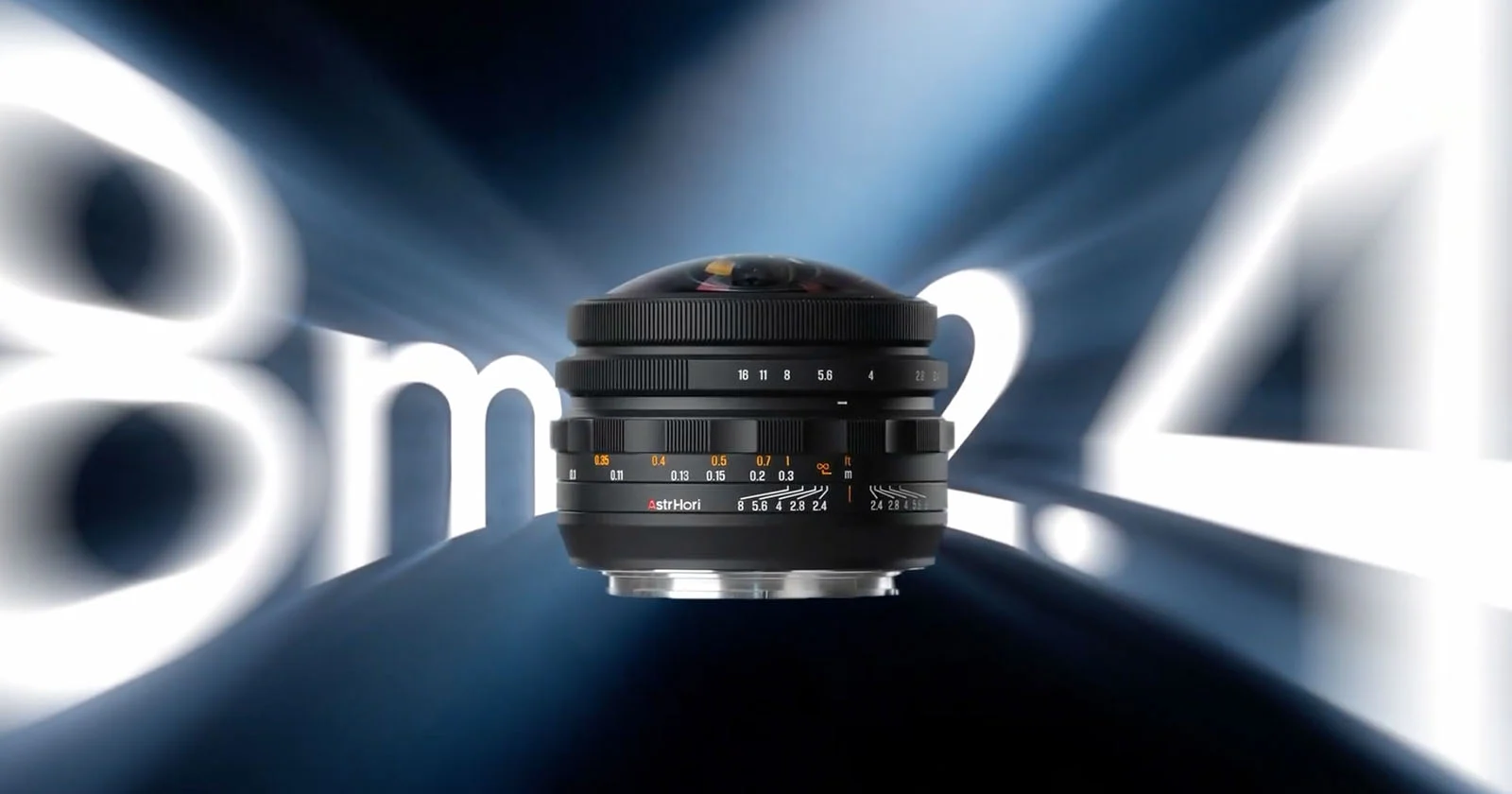 Ống kính mắt cá AstrHori 8mm f/2.4 Fisheye cho máy ảnh Medium Format