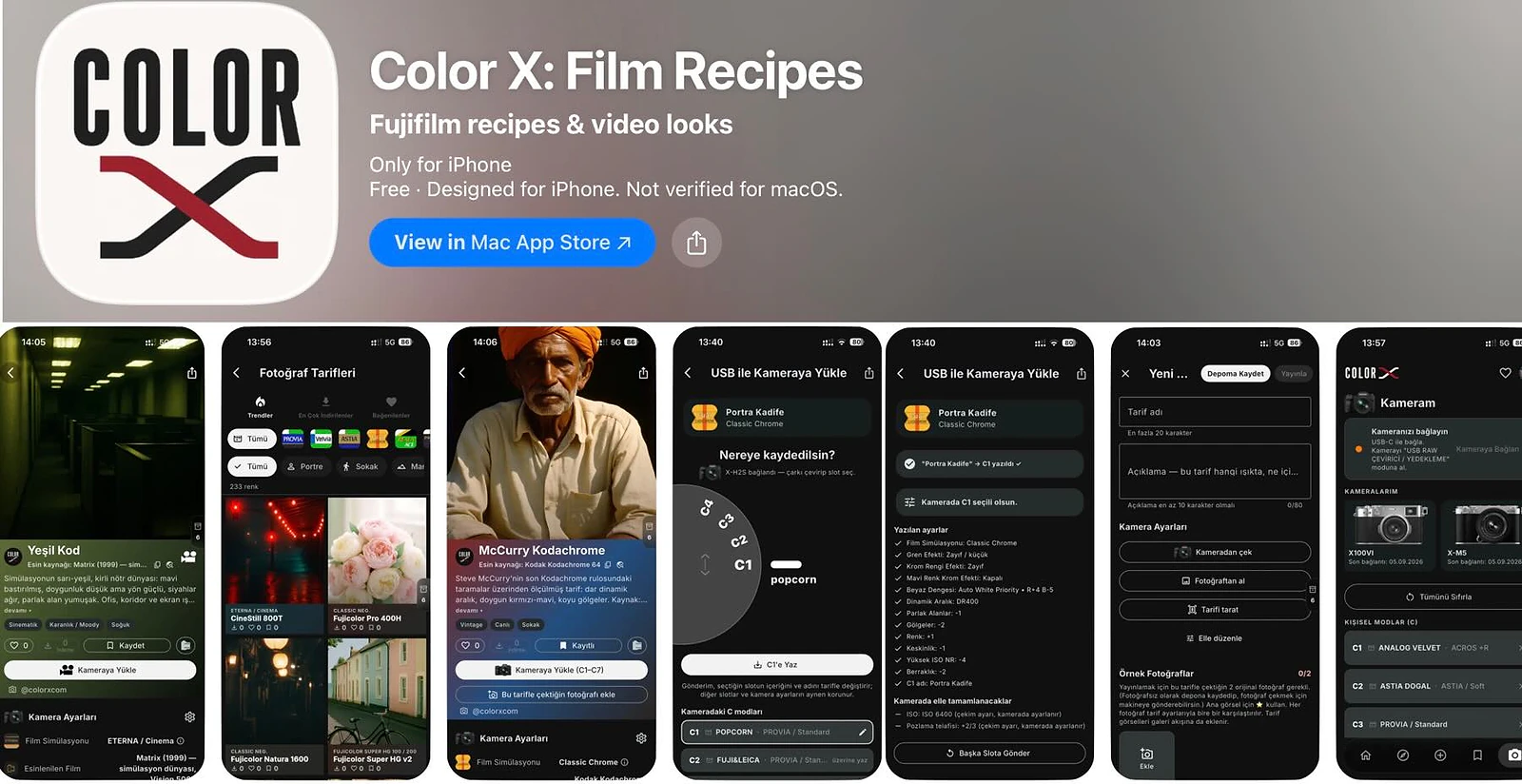 Color X: Công thức màu Fuji miễn phí cho người chơi nhiếp ảnh