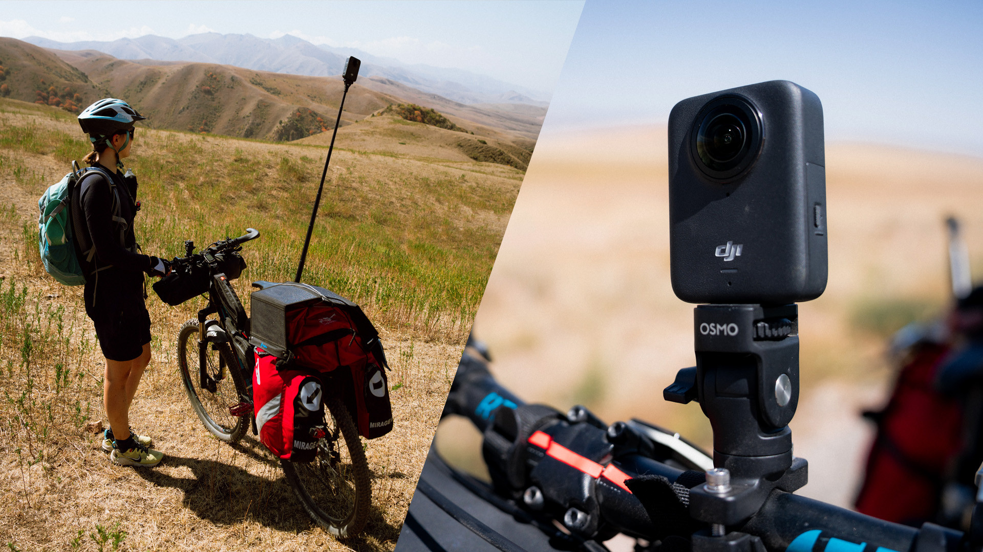 DJI Osmo 360: Review thực tế chuyến bikepacking khắc nghiệt tại