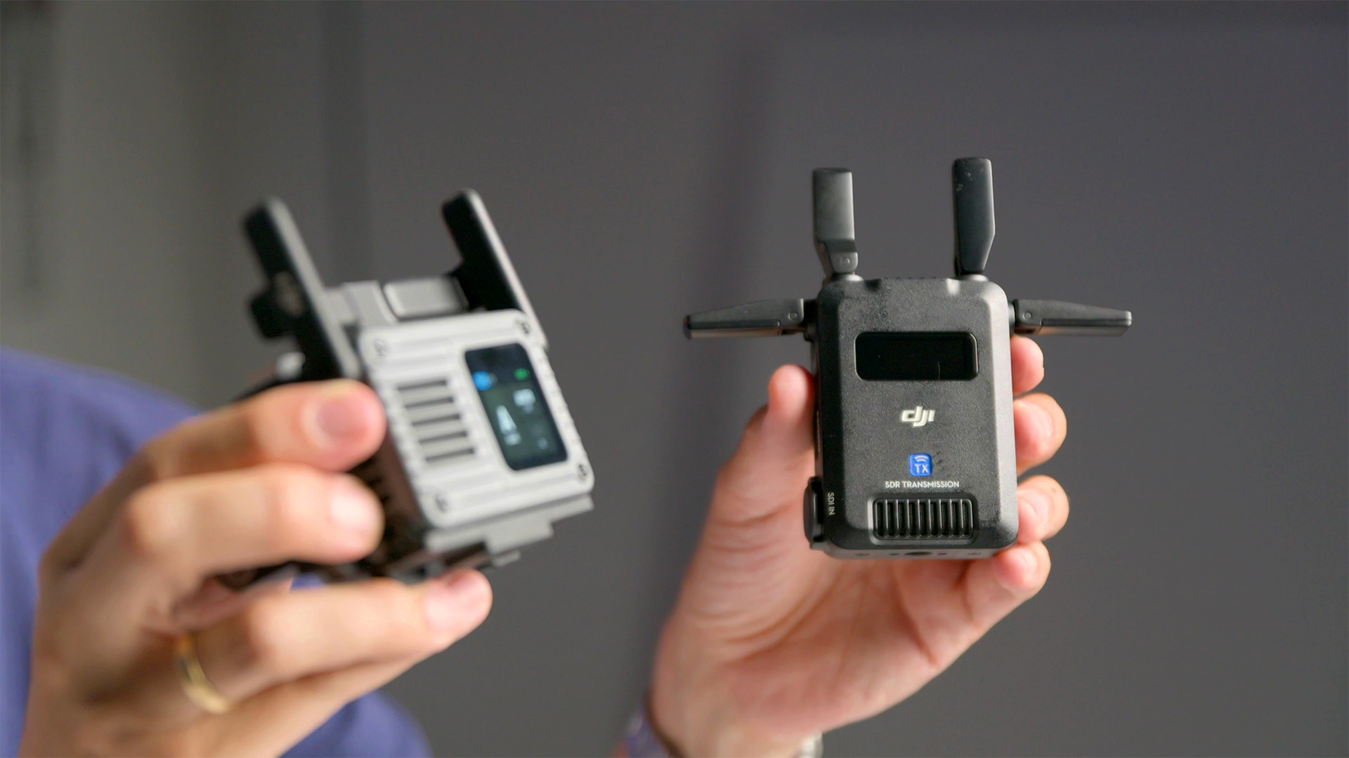 DJI SDR Transmission 2 kết hợp cùng bộ phụ kiện mở rộng Expansion Accessory Kit bổ sung cổng SDI