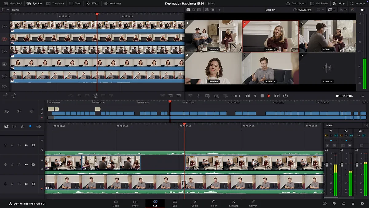 DaVinci Resolve 21.1: AI Mạnh Mẽ, Hỗ Trợ Ảnh Đa Dạng Hơn