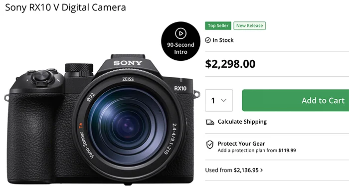 Đánh Giá Sony RX10V: Siêu Zoom Chất Lượng Đỉnh Cao Cho Mọi Nhiếp Ảnh Gia