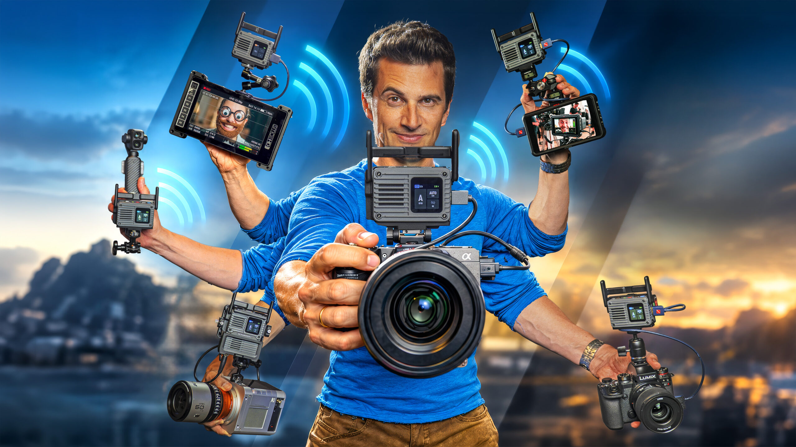 Đánh giá hệ thống truyền video không dây DJI SDR Transmission 2 trên phim trường