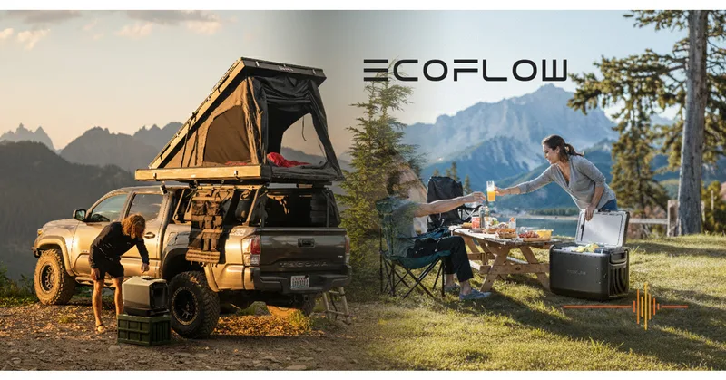 EcoFlow WAVE 3 và GLACIER Classic: Thiết Bị Làm Mát Cắm Trại Đỉnh Cao