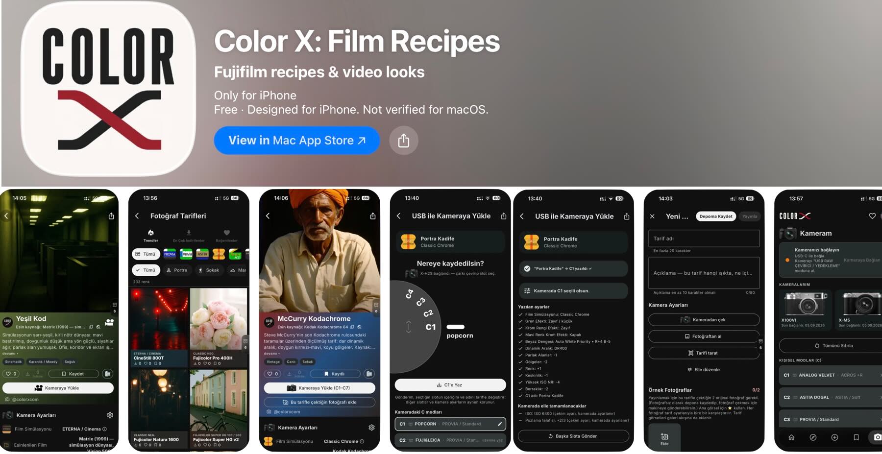 Color X: Công thức màu Fuji miễn phí cho người chơi nhiếp ảnh