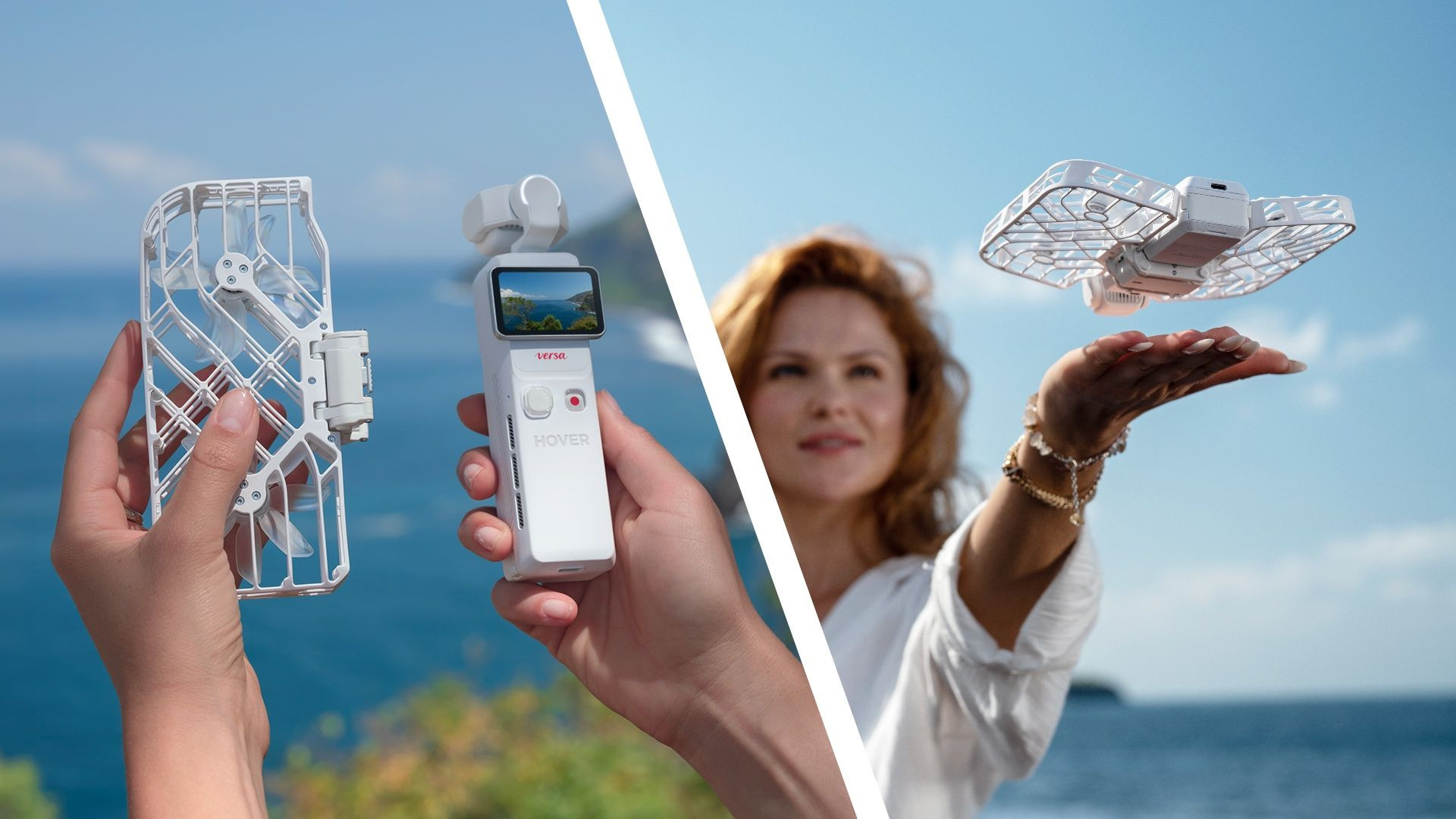 HoverAir Versa: Drone Tự Bay Kèm Gimbal Cầm Tay 2-in-1 Độc Đáo