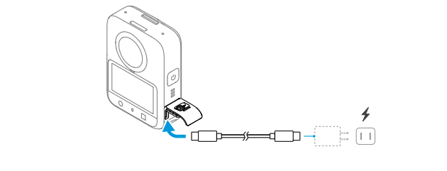 Thao tác bật nguồn và các phím chức năng ghi hình nhanh