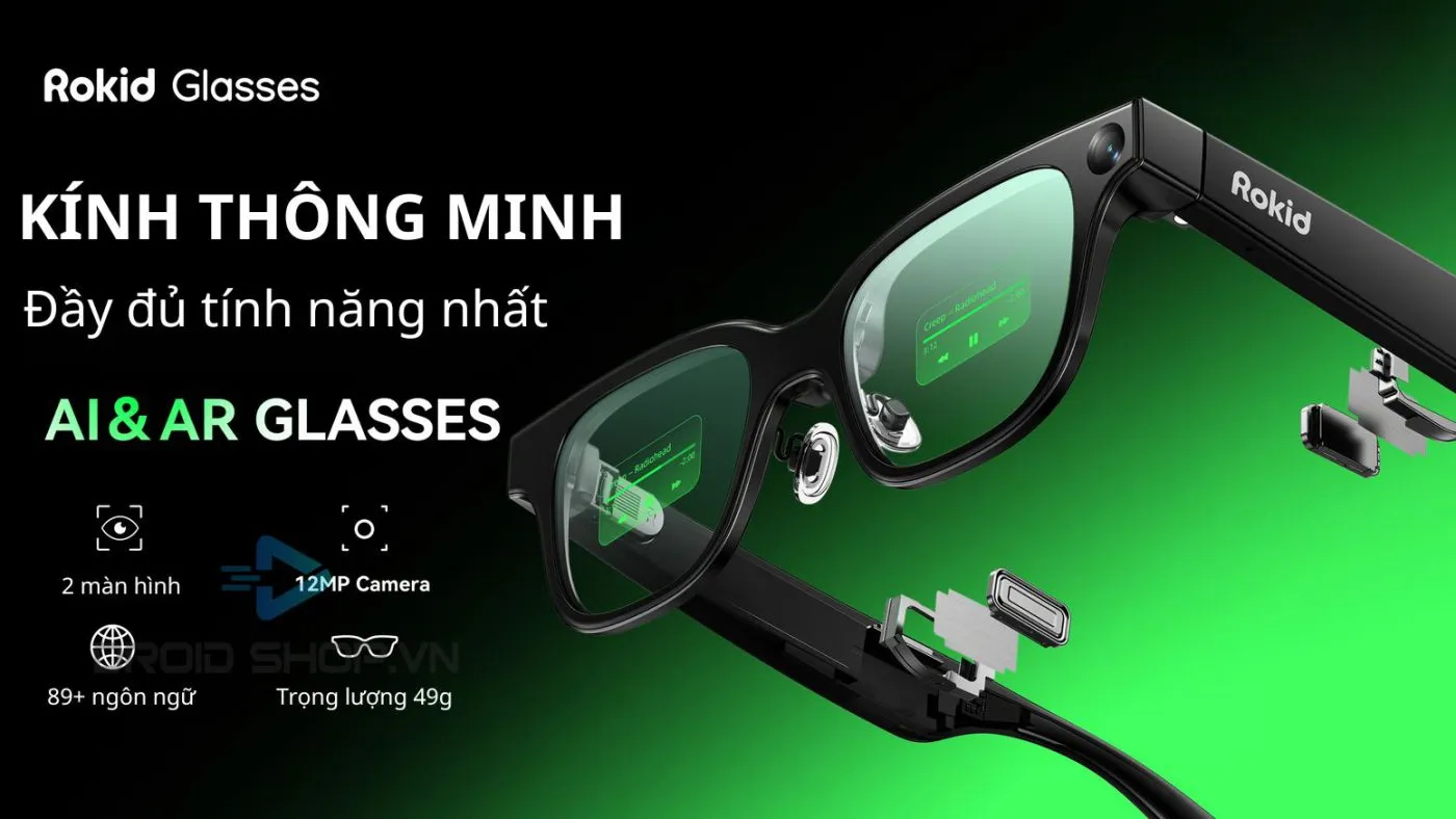 Hướng Dẫn Sử Dụng Rokid Glasses: Khám Phá Kính Thông Minh Tiên Tiến