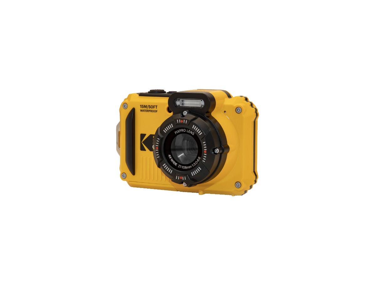 Sơ đồ mặt trên và nút nguồn nút chụp Kodak Pixpro WPZ2