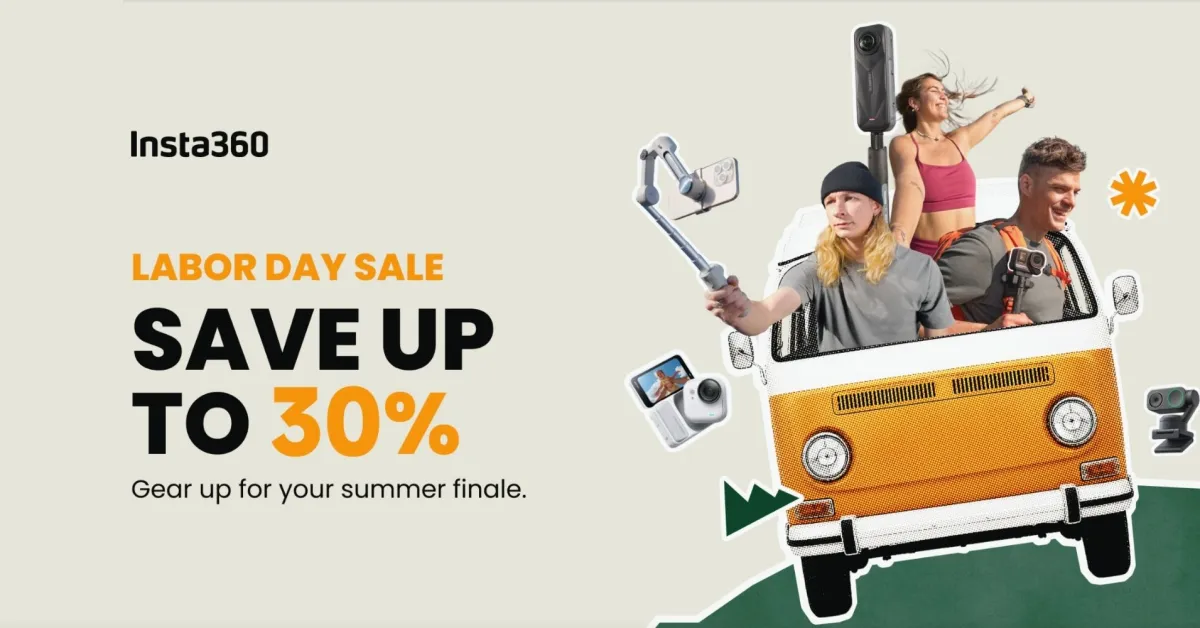 Insta360 Giảm Giá Sốc Đến 30% Dịp Lễ Lao Động: Camera Hành Trình, Webcam & Hơn Thế Nữa!