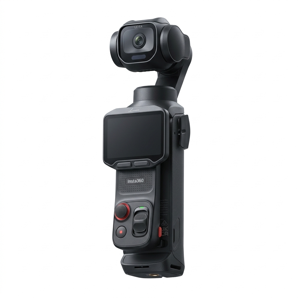 Insta360 Luna Pro: tháo màn hình và điều khiển từ xa