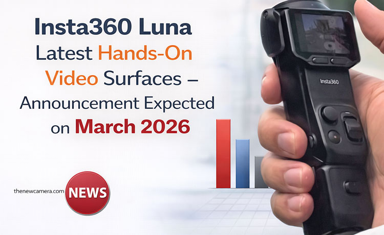 Lộ video hands-on Insta360 Luna: nhiều khả năng ra mắt trong nửa đầu 2026