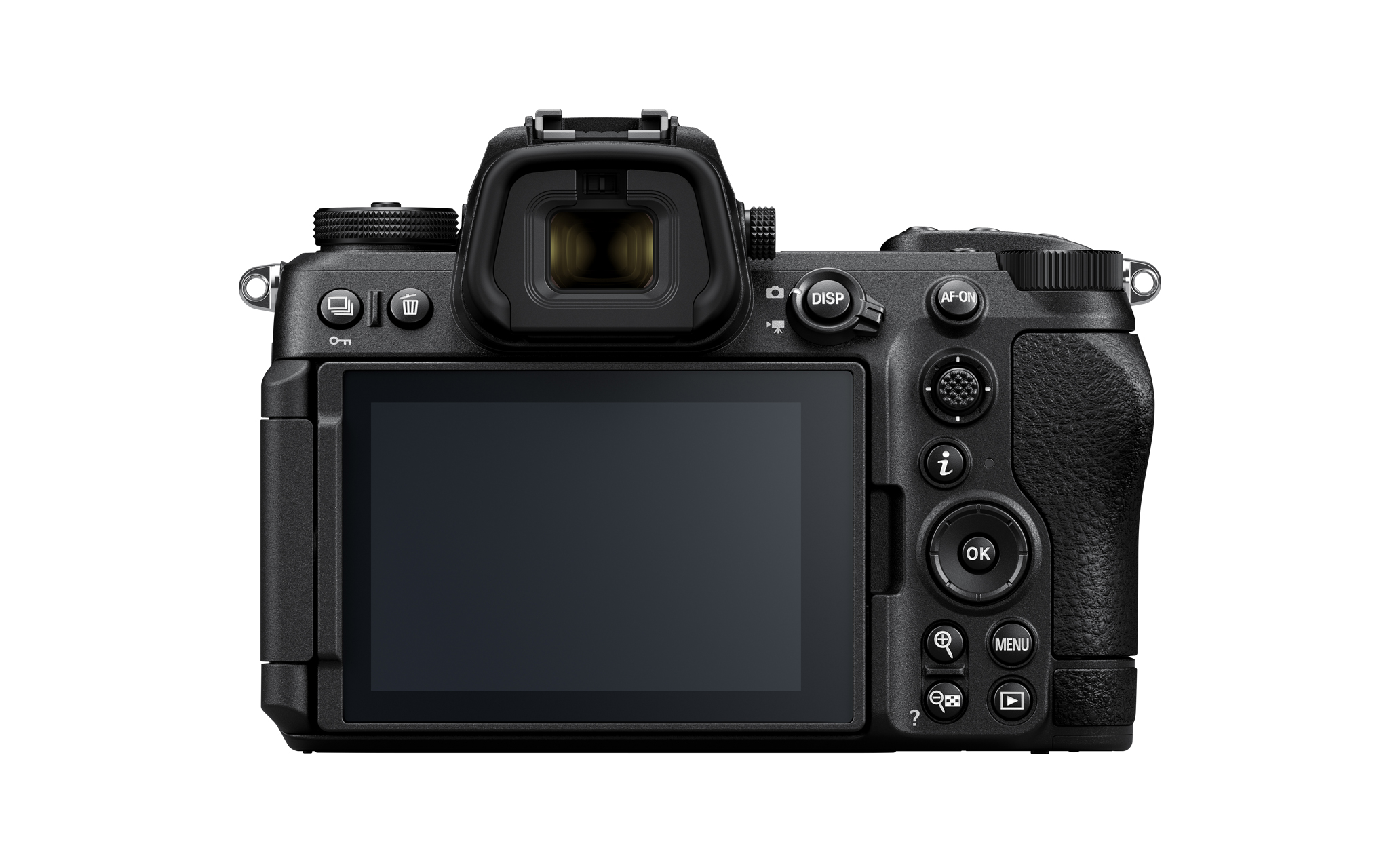 Mặt sau và màn hình xoay lật đa hướng của máy ảnh Nikon Z6 III