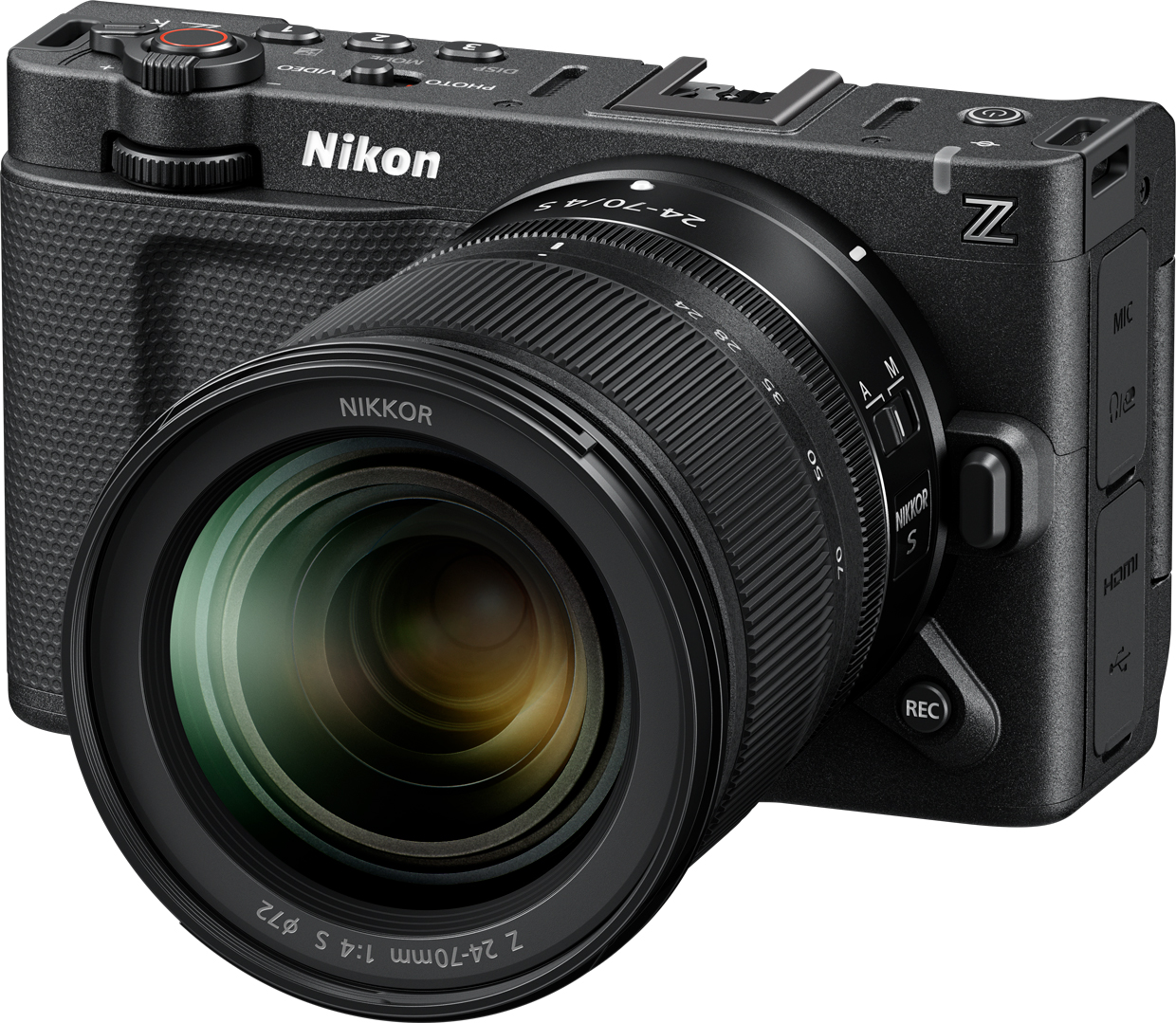 Máy ảnh Nikon ZR thuộc dòng Z Cinema thiết kế phẳng không kính ngắm điện tử