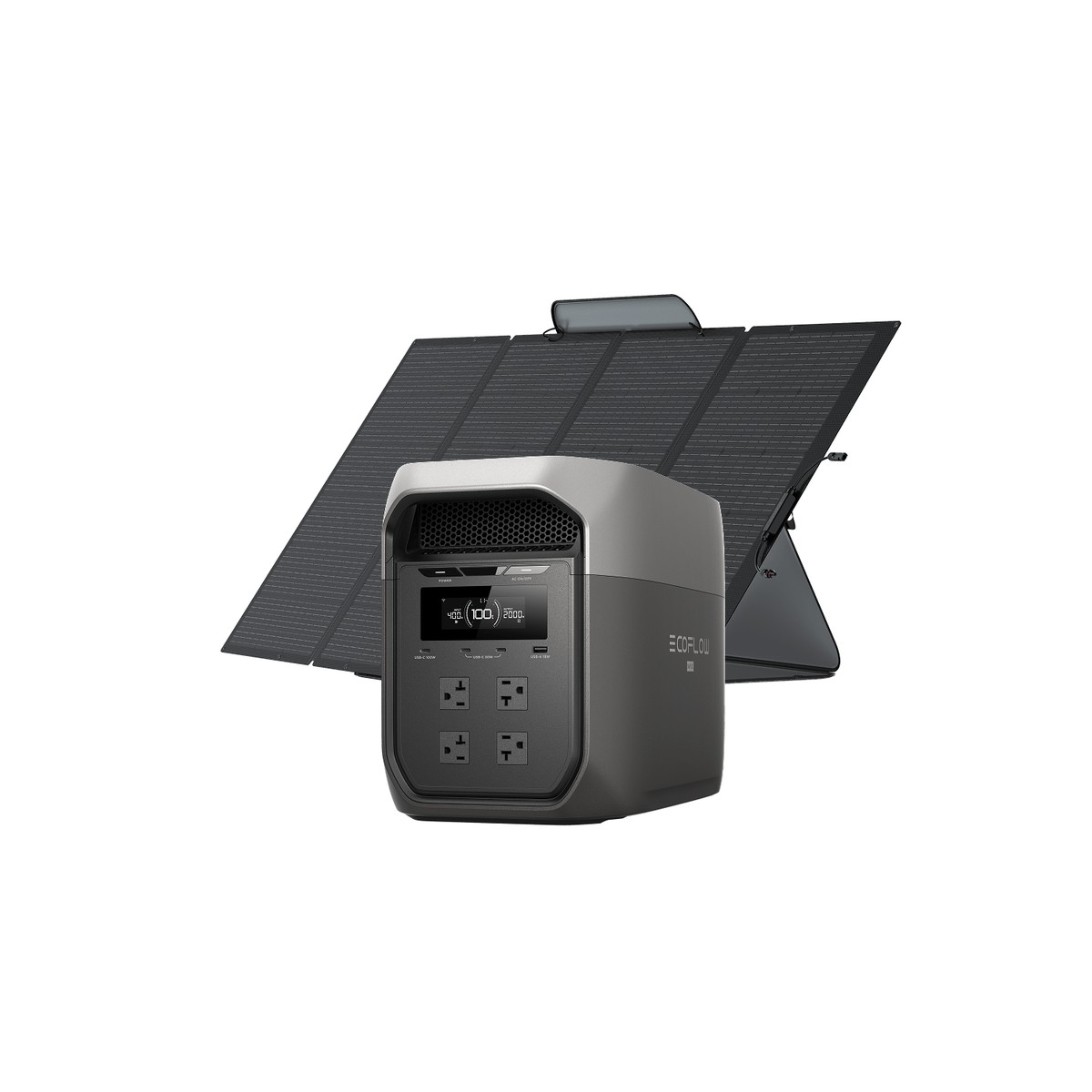 Trạm Sạc Dự Phòng EcoFlow DELTA 3 Max Thiết Kế Tản Nhiệt X-Quiet Hiện Đại