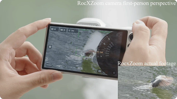 RocXZoom: Camera Zoom Robot AI Đỉnh Cao Từ Cựu Kỹ Sư DJI Cho Nhiếp Ảnh Hoang Dã