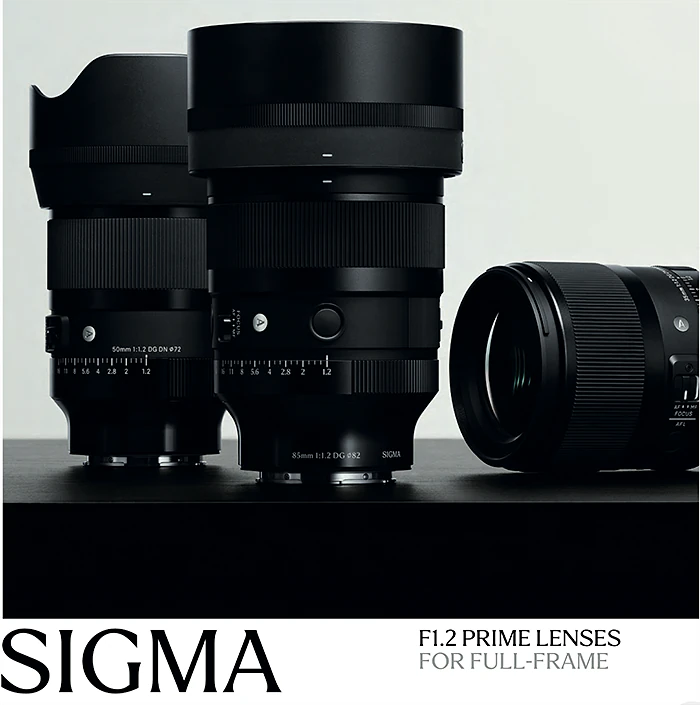 Sigma sắp ra mắt 85mm f/1.2, 65mm và ống kính zoom E-mount mới