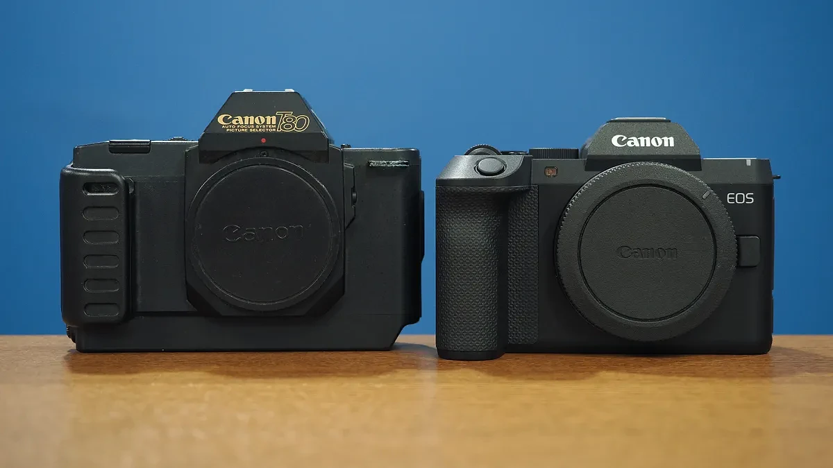Canon EOS R8 Mark II: Thiết kế retro gây ấn tượng mạnh - Hình 2