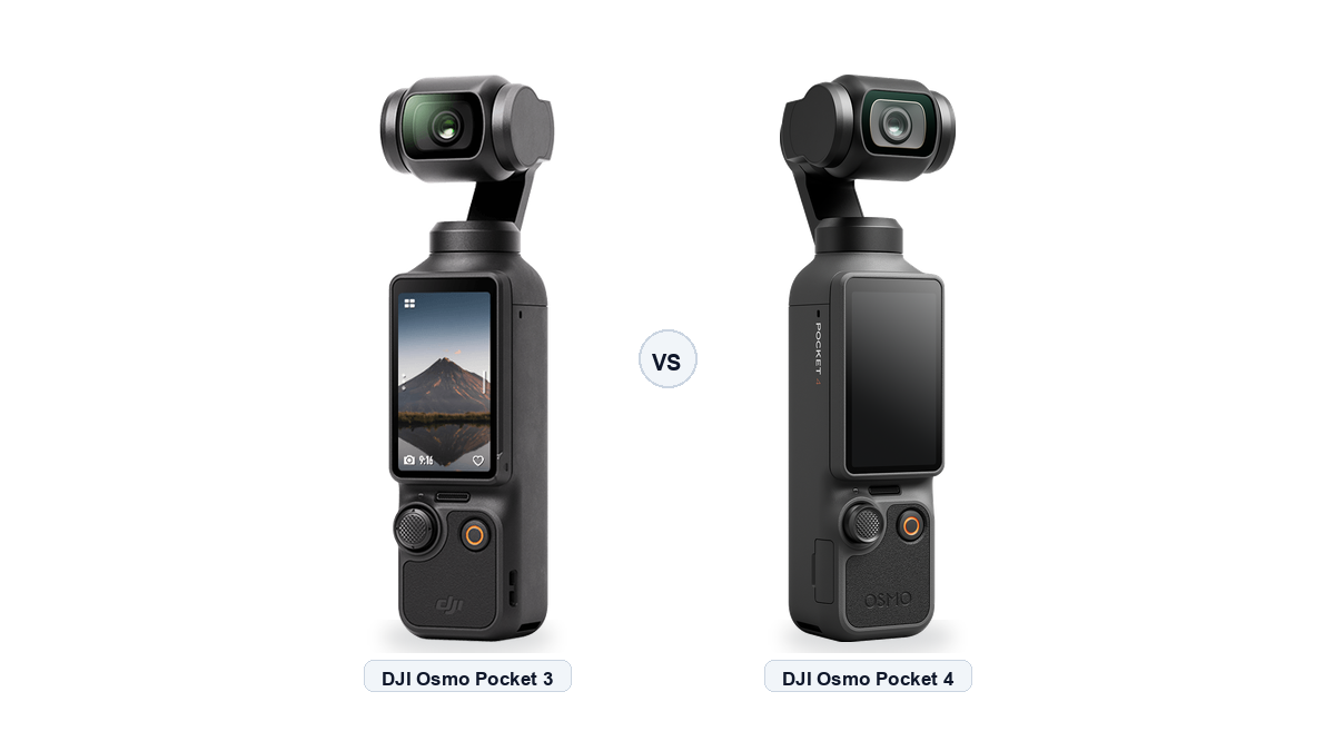 So Sánh DJI Pocket 4 Và Pocket 3: 6 Điểm Khác Biệt Cốt Lõi