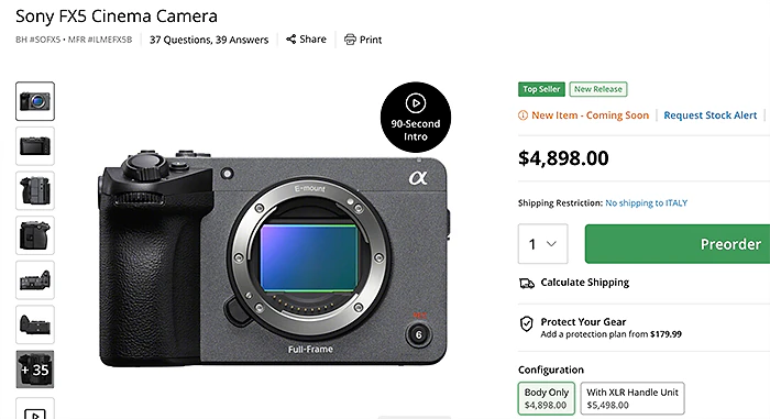 Sony FX5 Sau 2 Tháng: Những Điểm Cộng và Hạn Chế Cần Biết