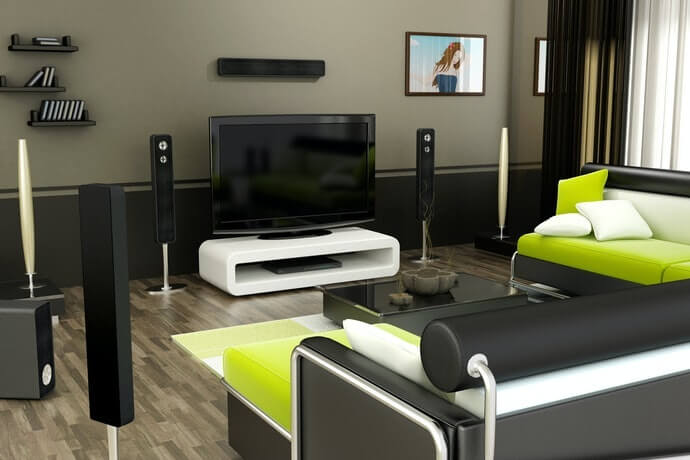 Chọn kiểu Home Theater để trải nghiệm xem phim tốt hơn