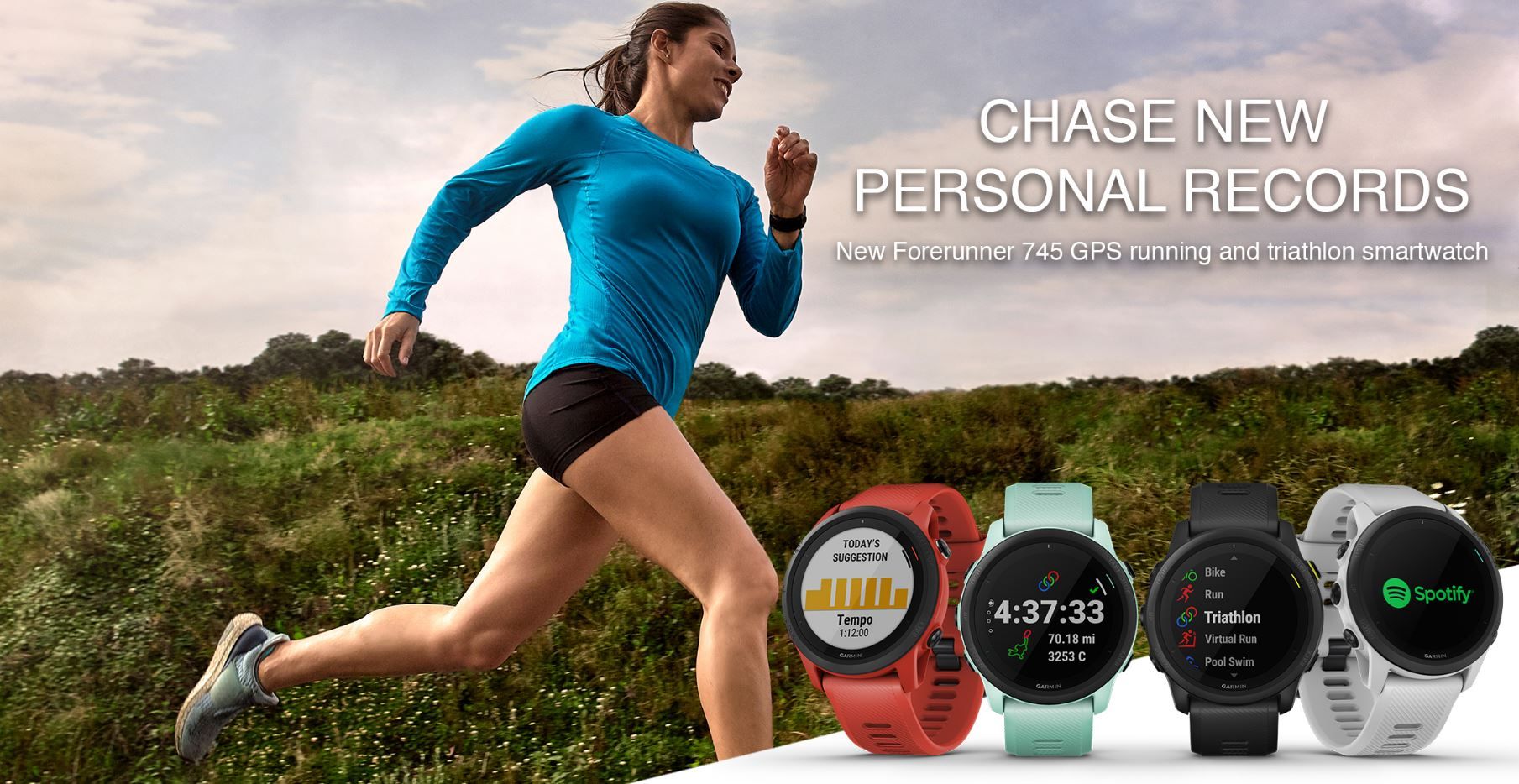 Mẫu đồng hồ Garmin Forerunner 745 dành cho những người ưa vân động mạnh