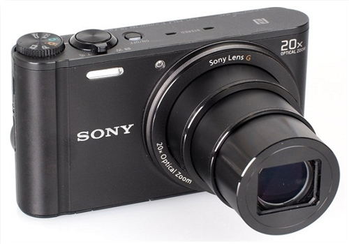 Máy ảnh Sony DSC-WX350 nổi bật với thiết kế nhỏ gọn và hiện đại