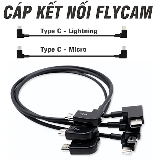 Kết nối cáp USB-C hoặc Lightning