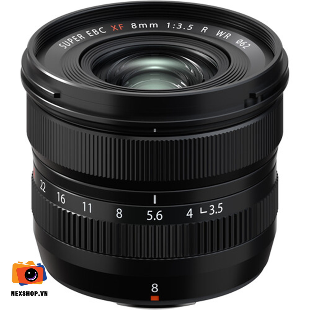 Ống kính chụp ảnh cưới: Fujifilm XF  8mm f/3.5 R WR