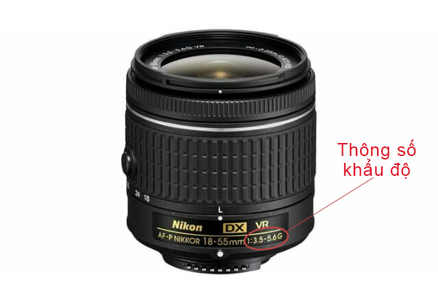 Ý nghĩa các thông số trên lens máy ảnh