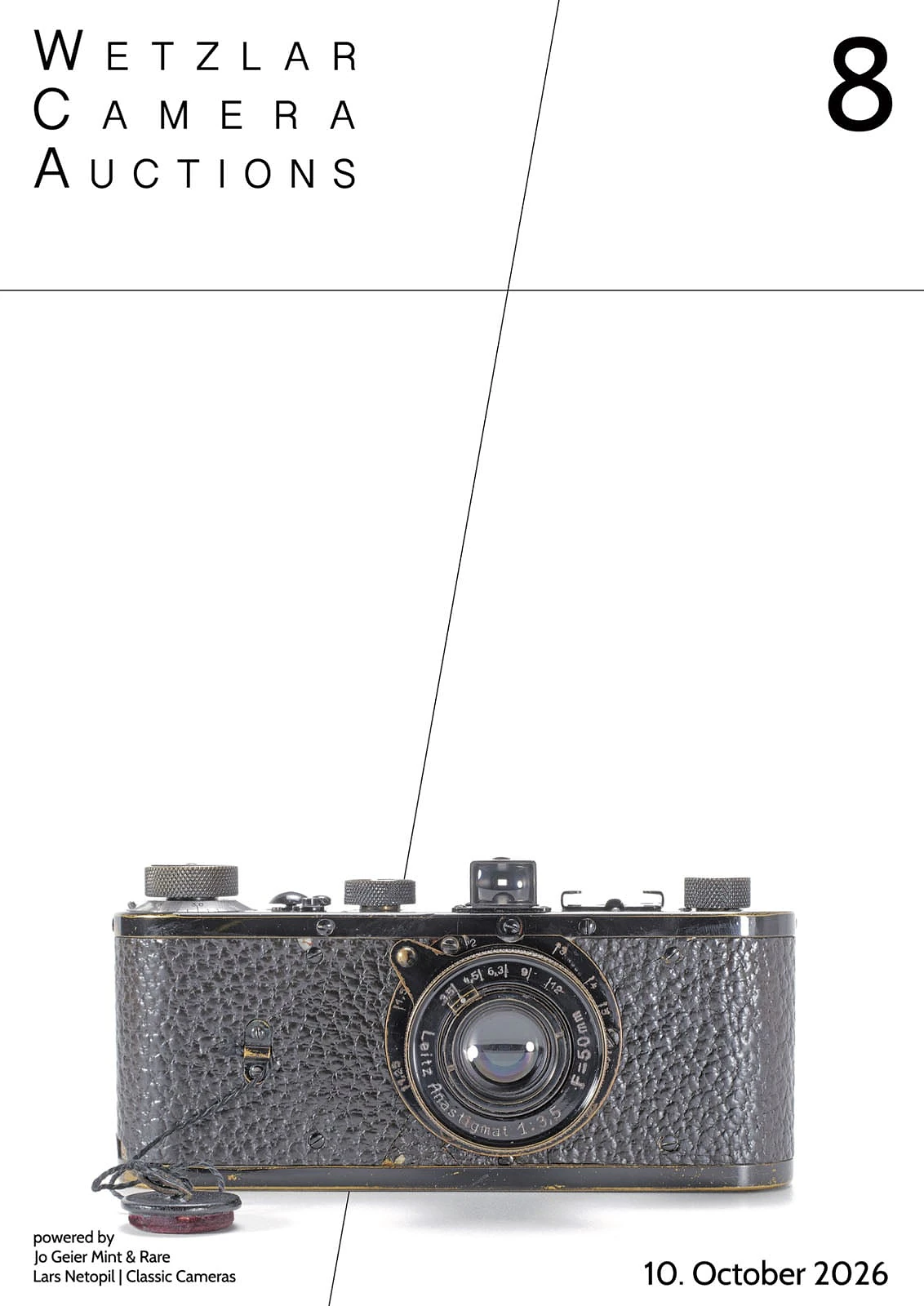 Chiếc máy ảnh cổ Leica 0-Series số hiệu No 103 với độ nguyên bản tuyệt hảo