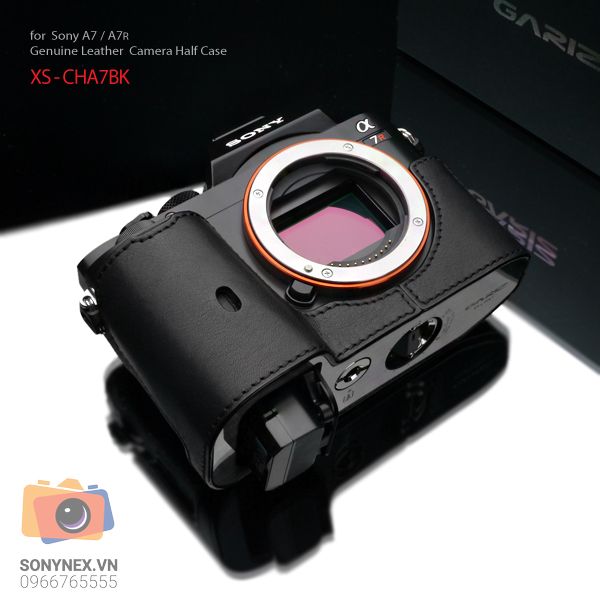 Bao da Sony A7/A7R/A7S Đen | Gariz | Chính hãng - thiết kế và phụ kiện