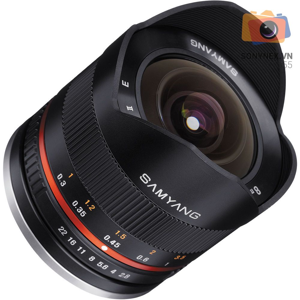 Samyang 8mm F2.8 Fisheye II (Crop) | Chính hãng