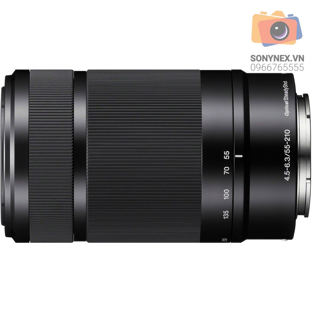 Sony E 55-210mm F4.5-6.3 Đen | Chính hãng - cấu hình hộp sạc