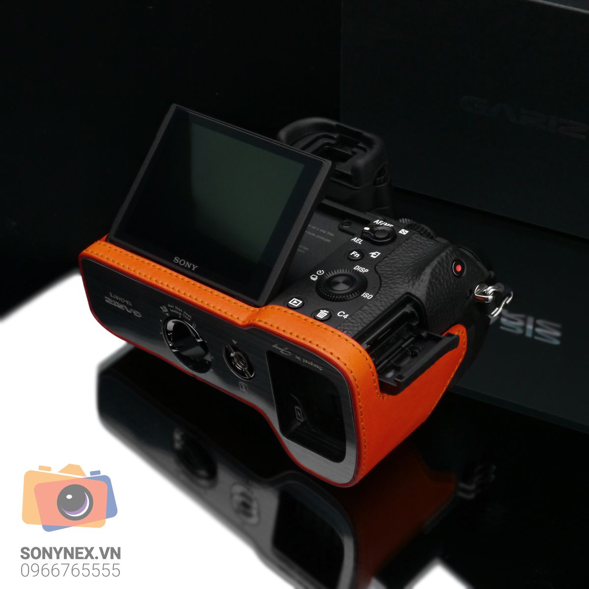 Bao da Sony A7 II/A7R II Da Cam | Gariz | Chính hãng - cấu hình hộp sạc