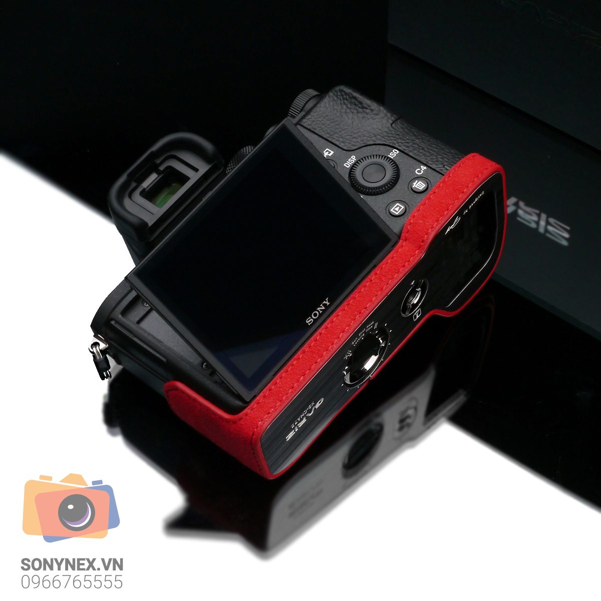 Bao da Sony A7R II Alcantara Đỏ | Gariz | Chính hãng, nhập khẩu - khả năng kết nối thiết bị