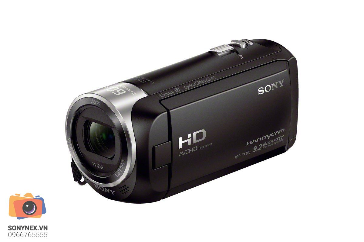 Máy Quay Sony CX405 | Đen | Chính hãng - thiết kế và phụ kiện