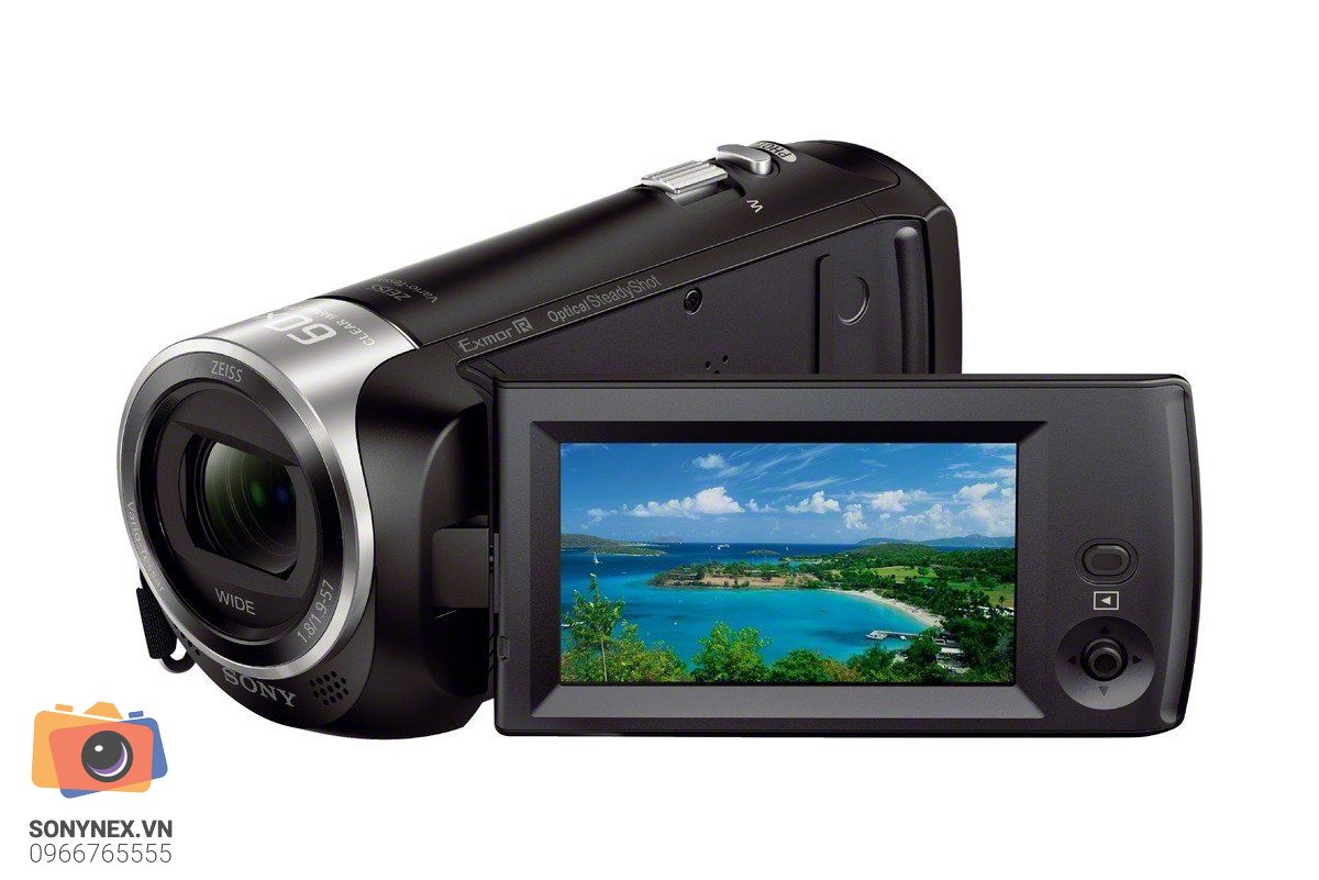 Máy Quay Sony CX405 | Đen | Chính hãng - khả năng kết nối thiết bị