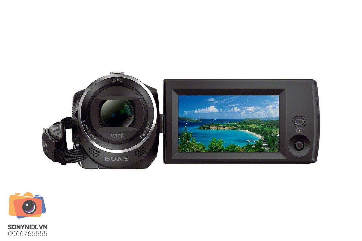 Máy Quay Sony CX405 | Đen | Chính hãng - cấu hình hộp sạc