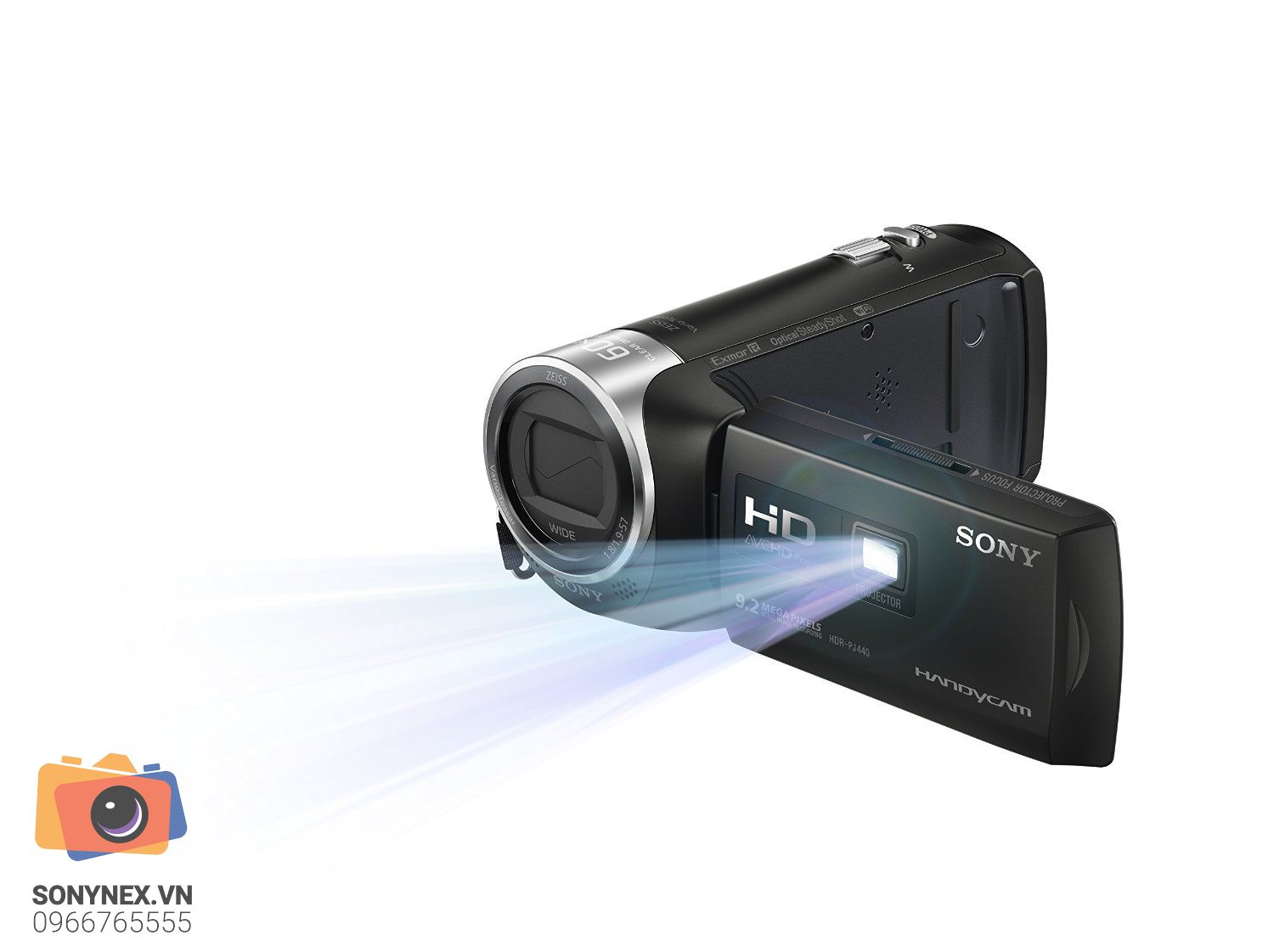 Máy Quay Sony PJ440 | Đen | Chính hãng - thiết kế và phụ kiện