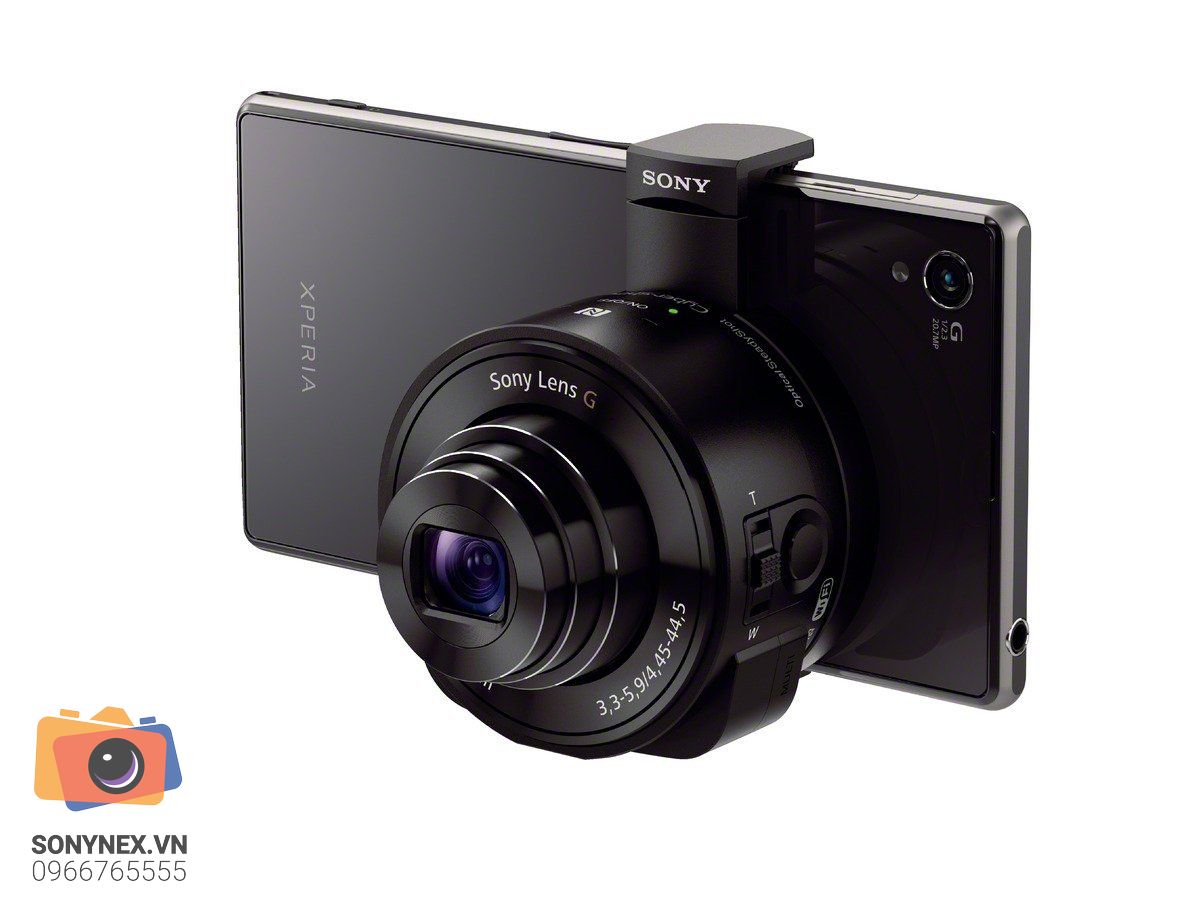 Sony DSC-QX10 - Ống kính rời cảm biến 20.2MP | Chính hãng - khả năng kết nối thiết bị