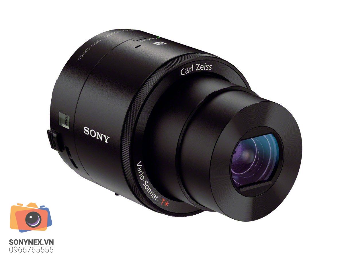 Sony DSC-QX100 | Ống kính không gương lật chính hãng - thiết kế và phụ kiện