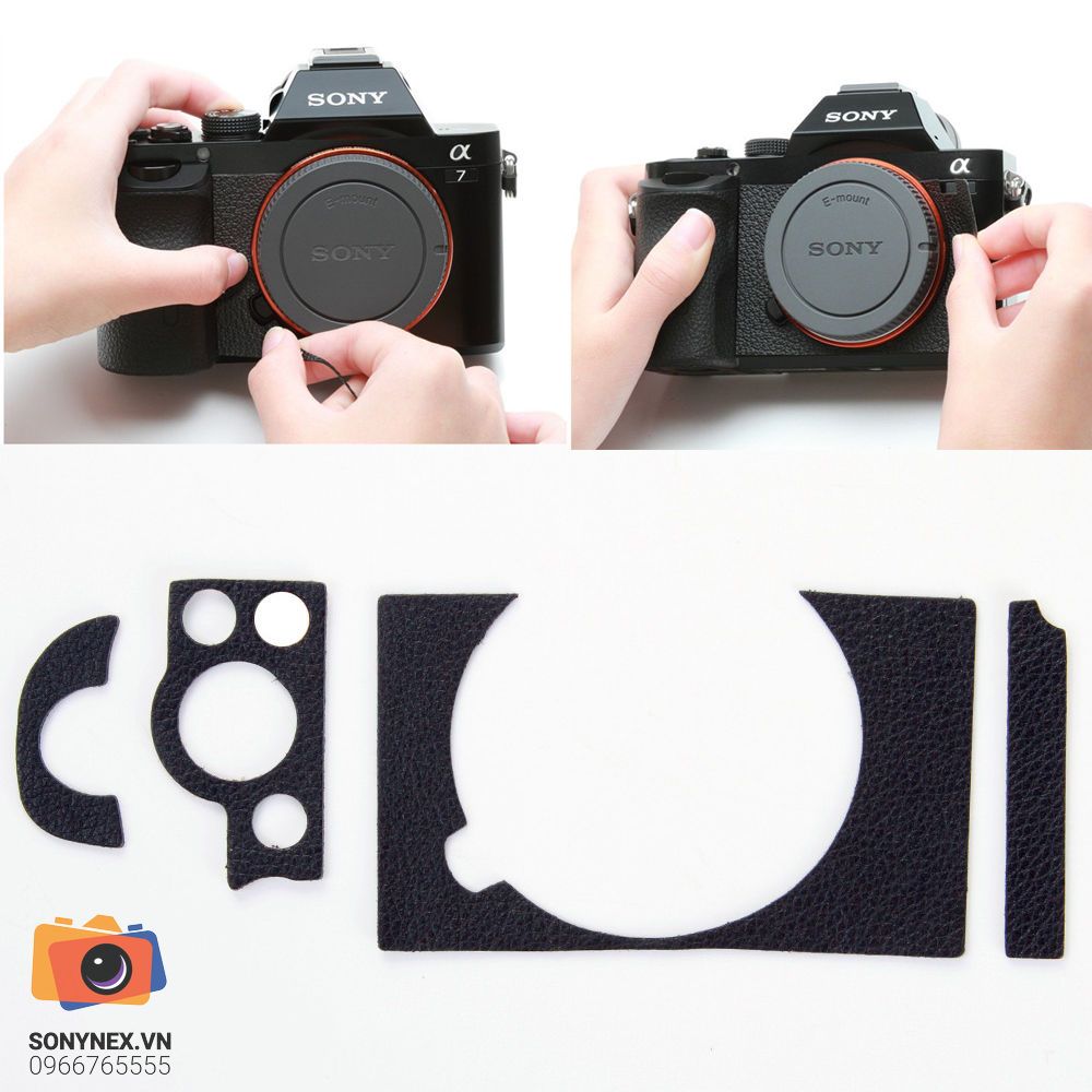 Dán Da Sony A7 | Chính Hãng, Chống Trầy, Bền Bỉ - cấu hình hộp sạc