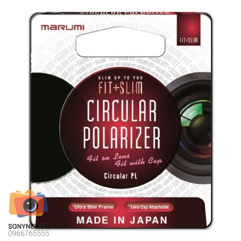 Kính lọc Filter Marumi Slim Fit CPL 55mm | Chính hãng